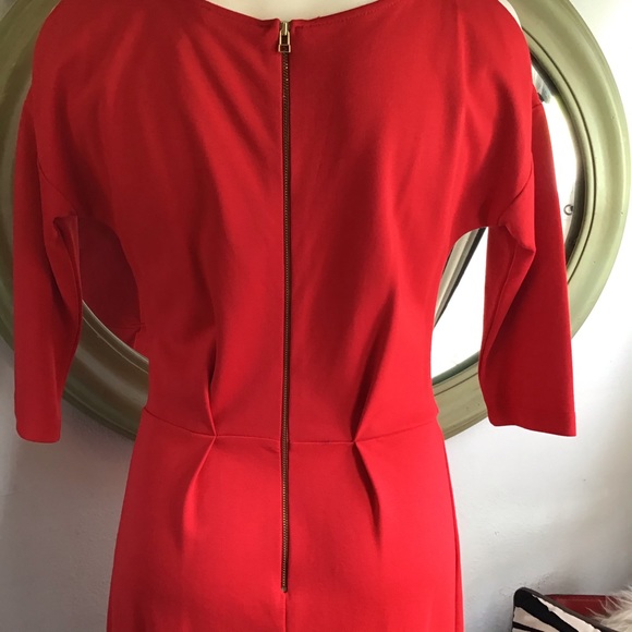 Ming Collection Red Bodycon Dress - Picture 7 of 7